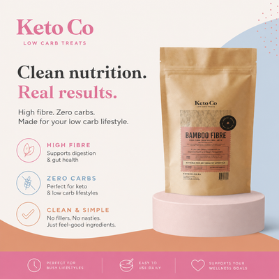 Bamboo Fibre | Zero Carb Keto Baking Fibre | Keto Co
