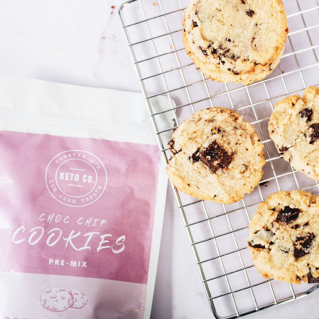 Keto Co Chocolate Chip Cookies premix
