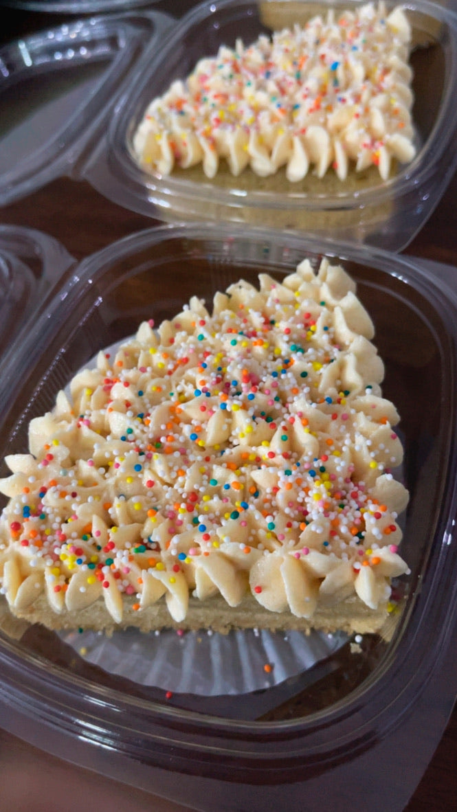 Birthday Cake Slice | Sugar Free Low Carb
