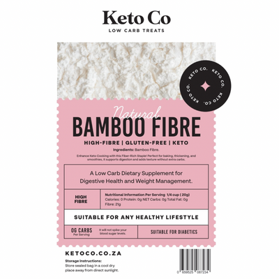 Keto Co. Pantry Bamboo Fibre