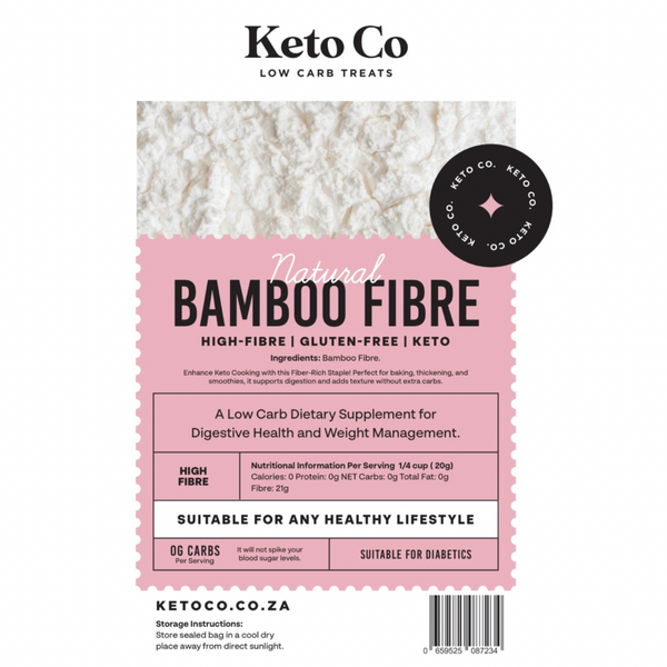 Keto Co. Pantry Bamboo Fibre