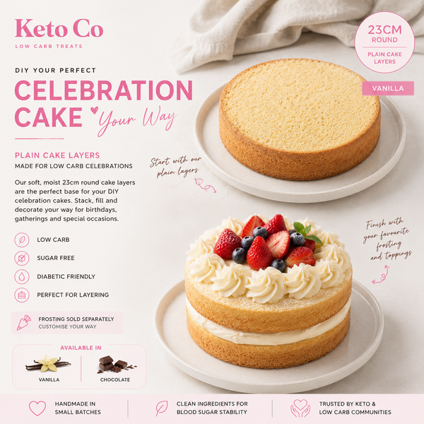 Low Carb Celebration Cake | Sugar Free Cake South Africa | DIY Keto