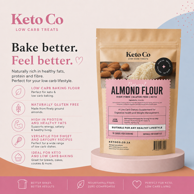 Almond Flour | Keto Low Carb Baking Flour | Keto Co | 500g