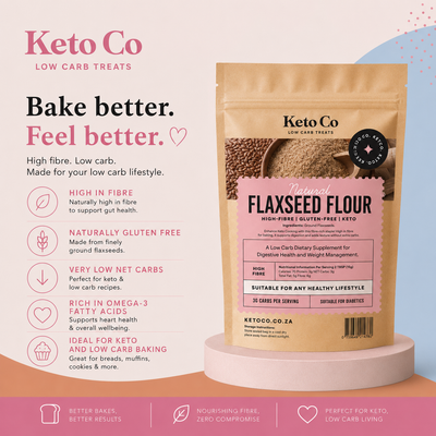 Flaxseed Flour | Keto Low Carb Baking Flour | Keto Co | 400g
