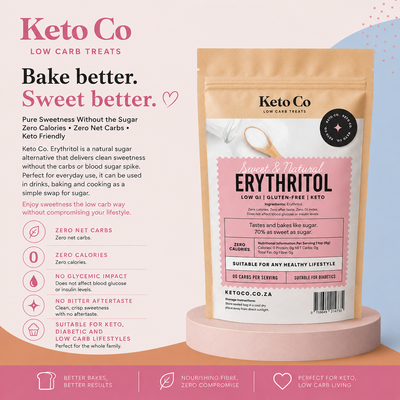 Erythritol Sweetener | Keto Sugar Substitute | Keto Co