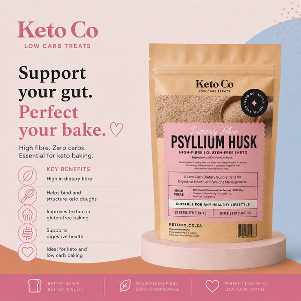 Psyllium Husk | Keto Baking Fibre | Low Carb Ingredient | Keto Co