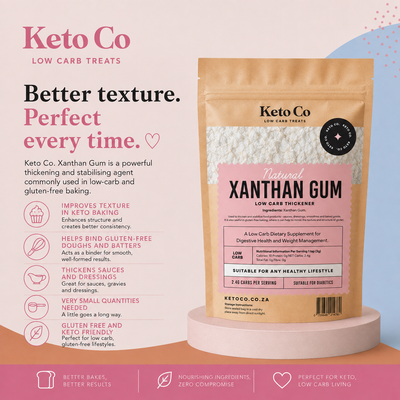 Xanthan Gum | Keto Gluten Free Baking Thickener | Keto Co | 100g