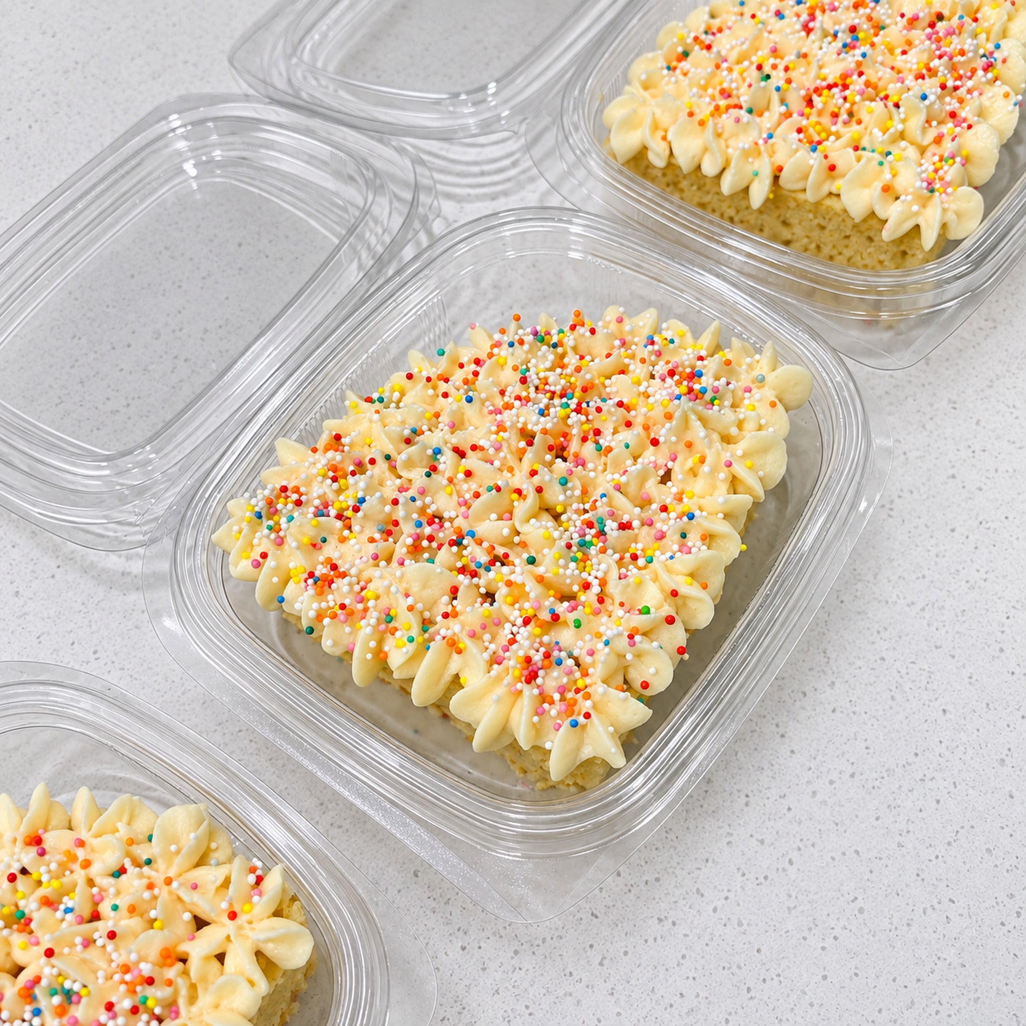 Birthday Cake Slice | Sugar Free Low Carb